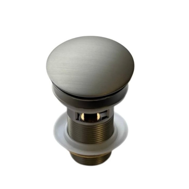 Донный клапан Roxen P02BN (nickel brush) с переливом